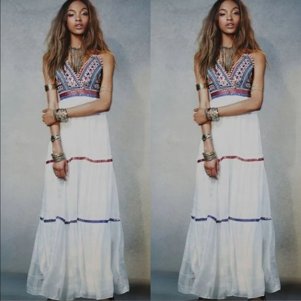 Free People Intricate Boho Dress